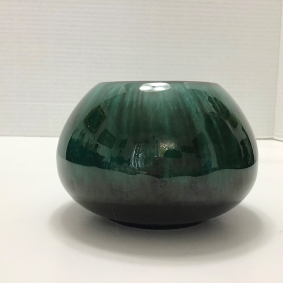 Vintage Blue Mountain Pottery BMP Sugar Bowl Turquoise - Picture 2 of 5